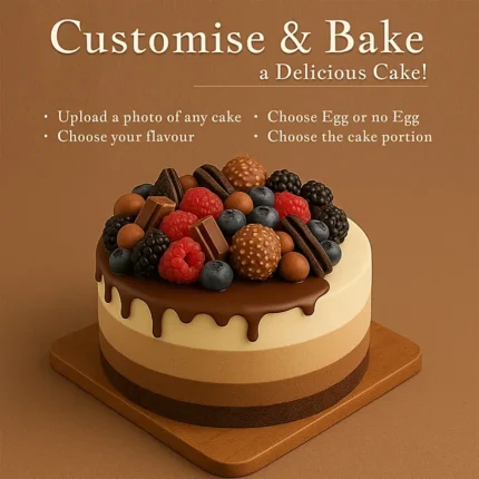 Customized Cake Truffle 16 PORTIONs